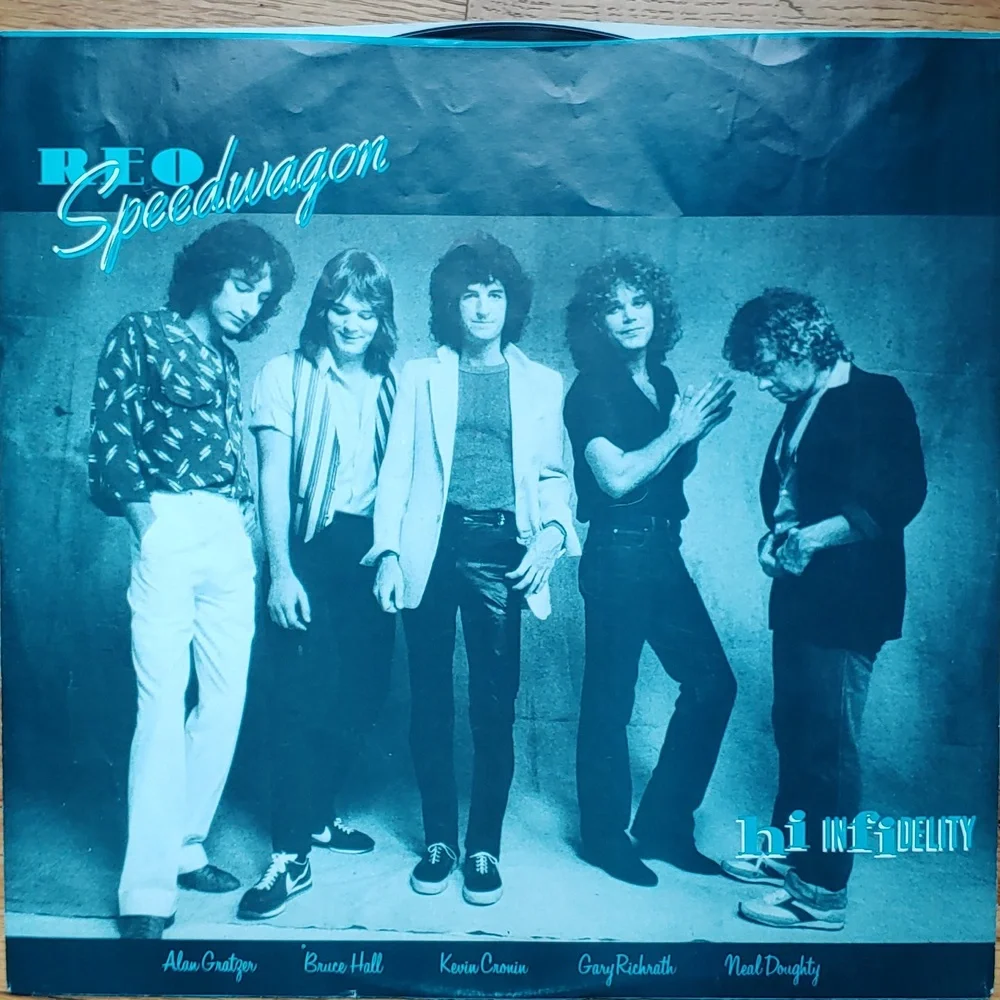 Reo Speedwagon Hi Infidelity, vinyl vintage record 1980 - Picture 5 of 10